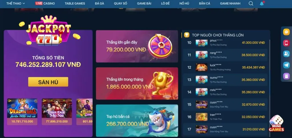 Tham gia VB9 để nhận khuyến mãi